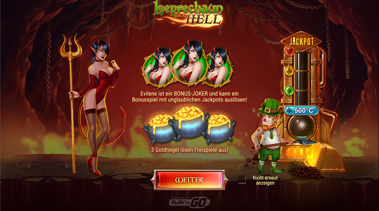 Leprechaun goes to hell Spielautomaten