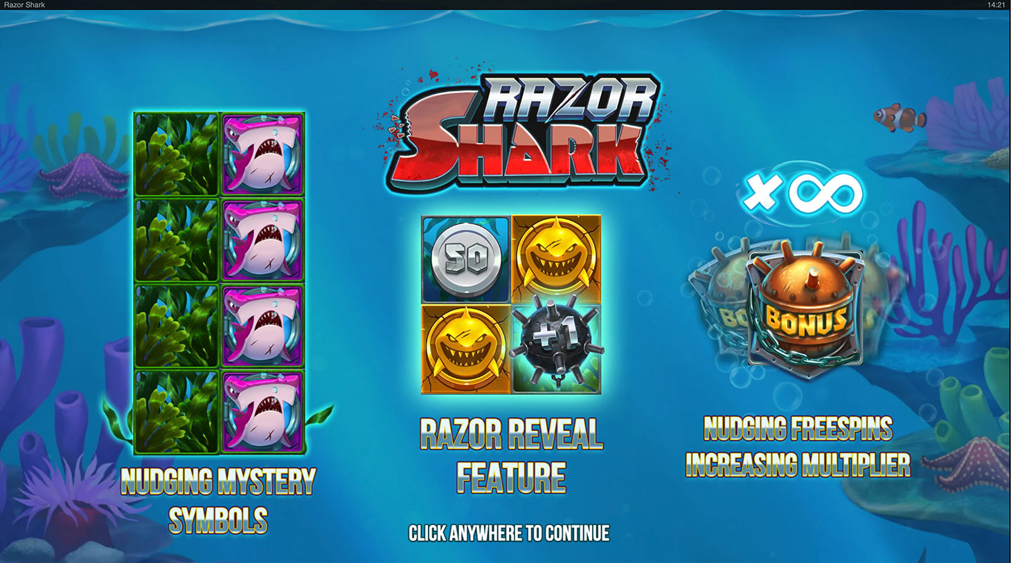 Razor Shark Spielautomaten