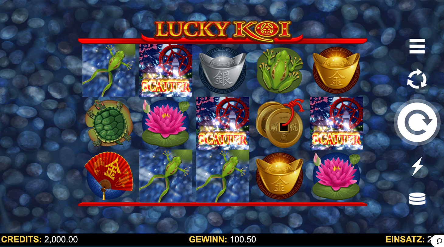 Lucky Koi Gewinn