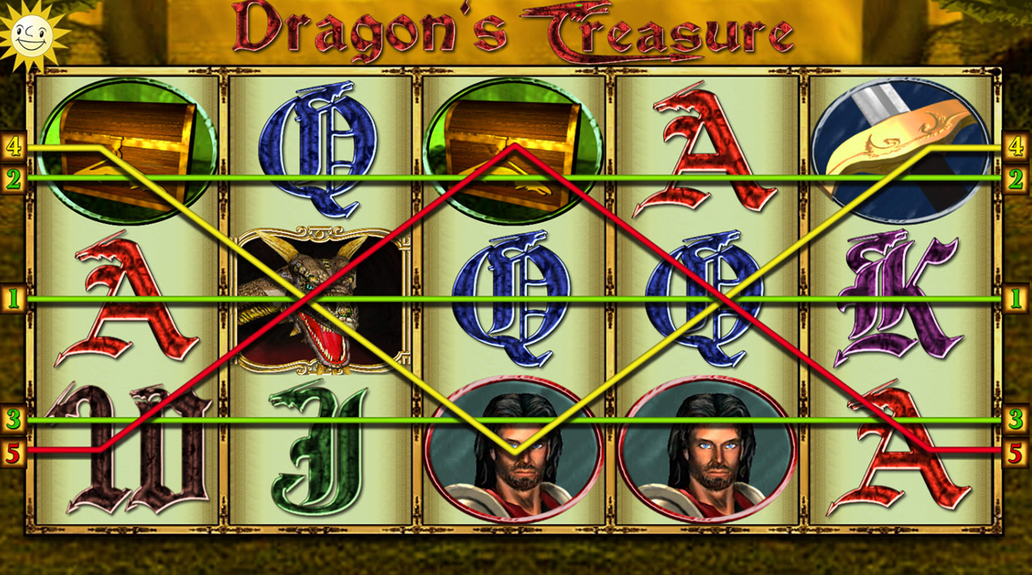 Dragons Treasure automatenspiel