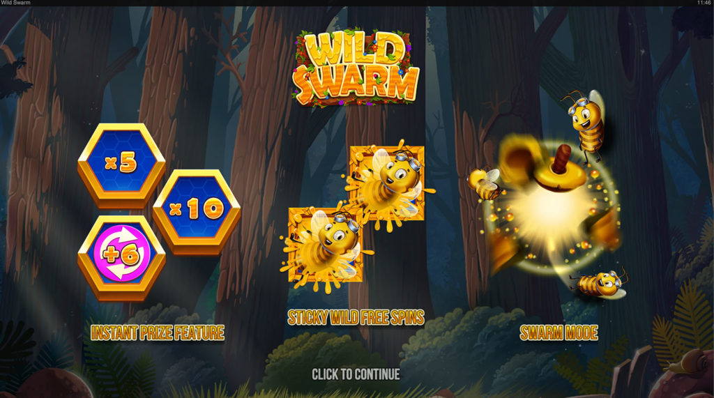 Wild-swarm-spielautomat