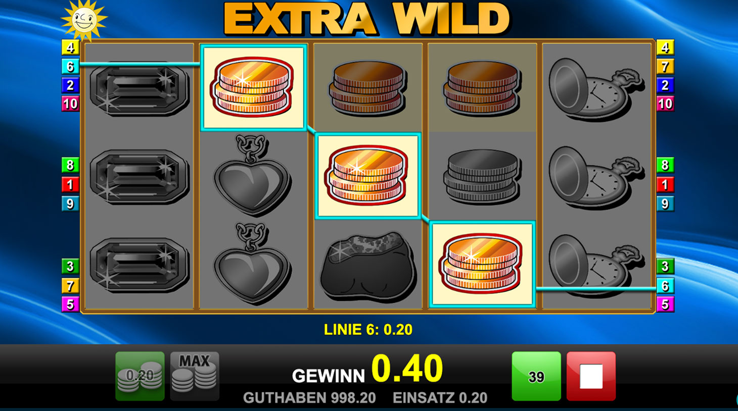 Extra Wild Gewinn