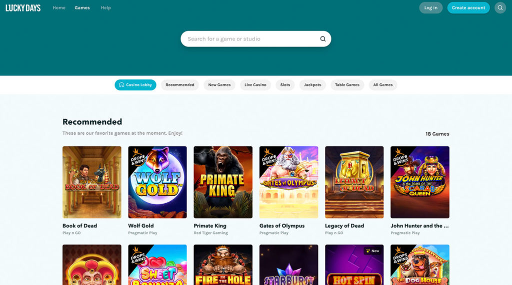 Luckydays-spiele