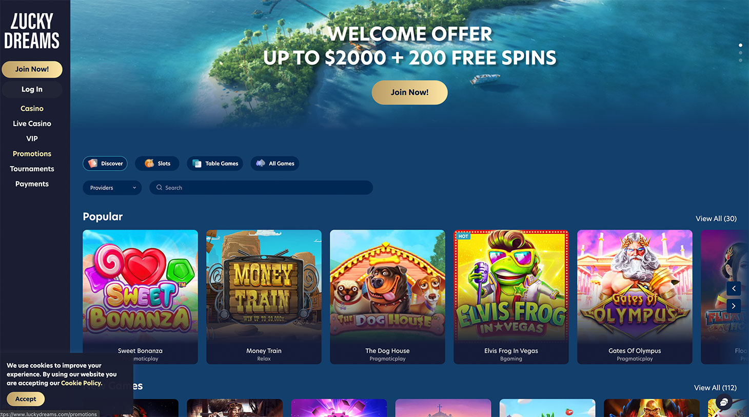 casino lucky dreams