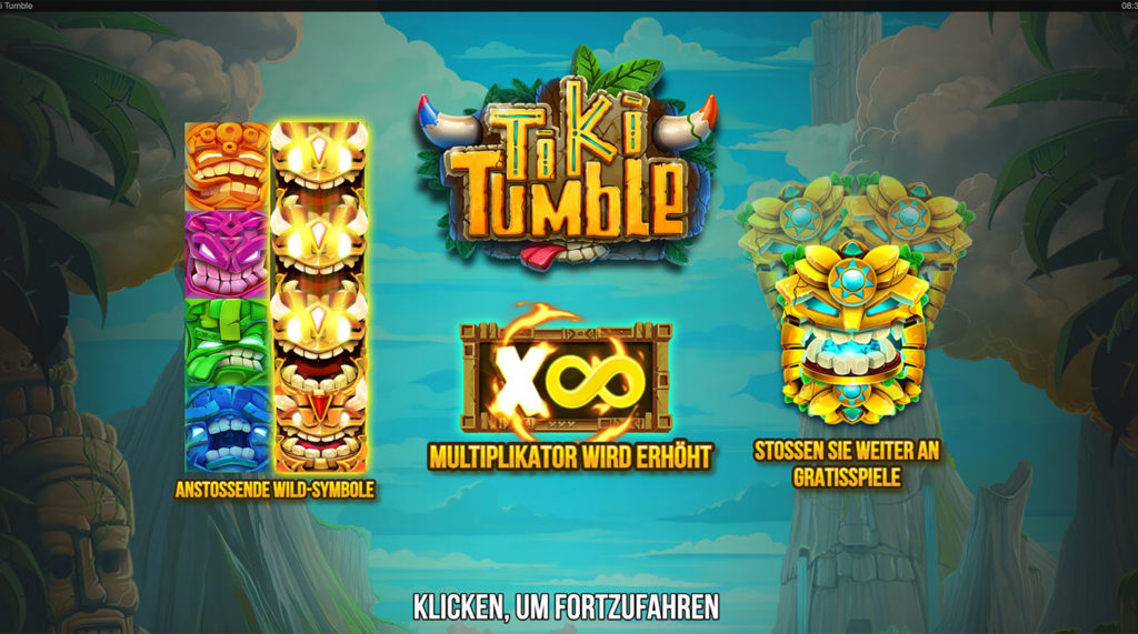 Tiki-Tumble-Spielautomat