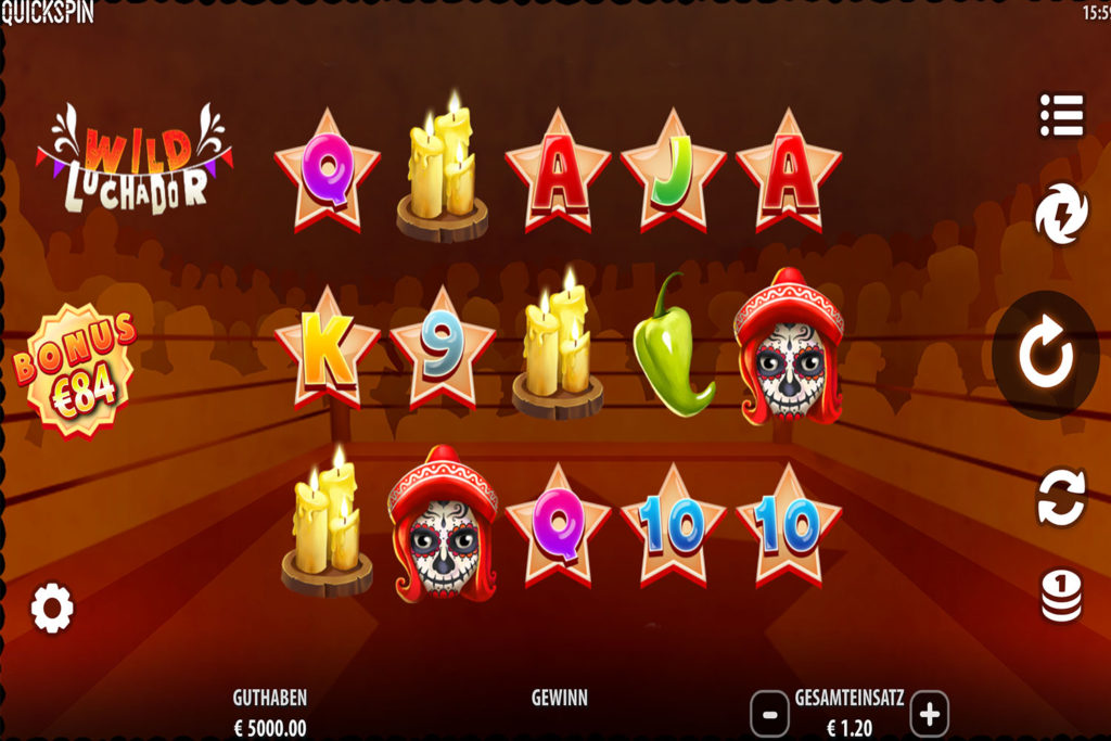wild luchador slot