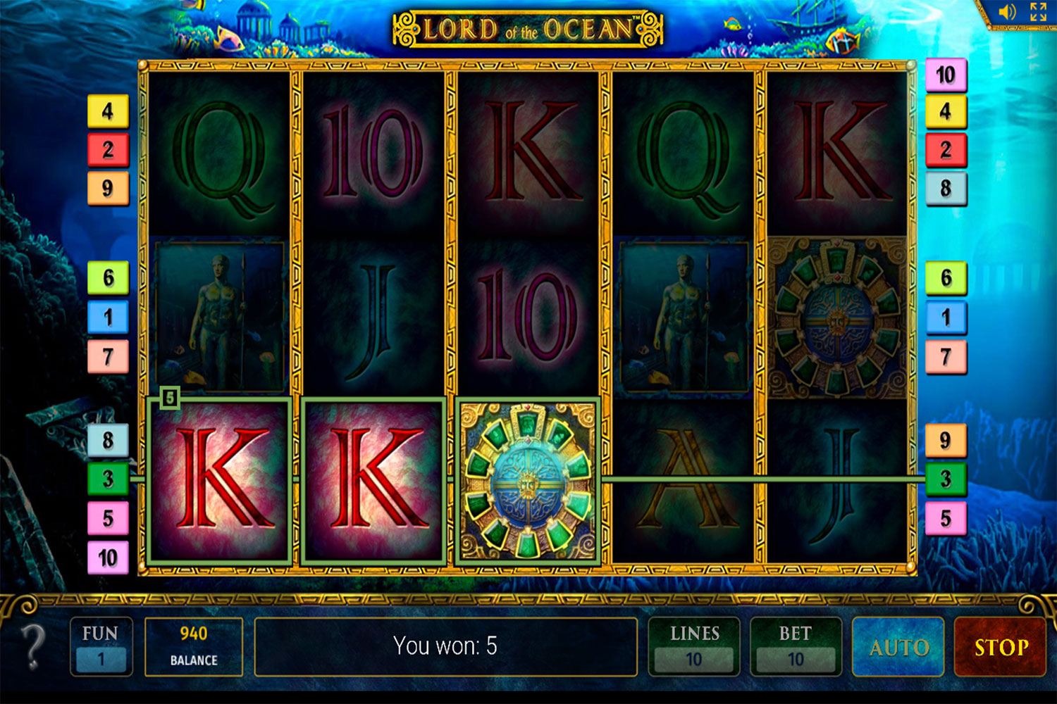 Lord of The Ocean Slot