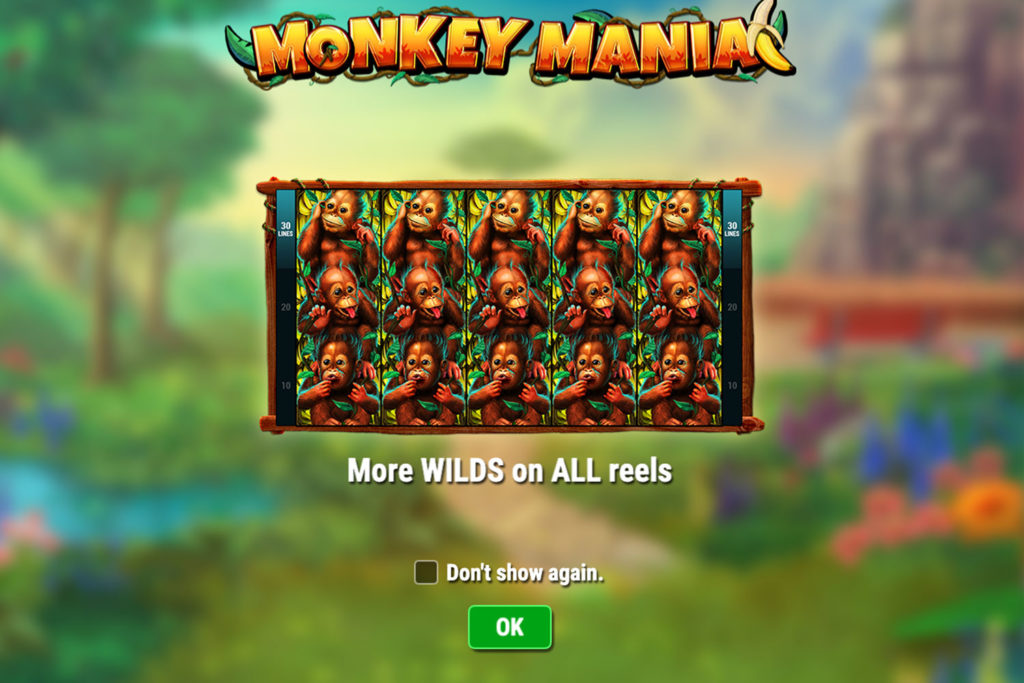 Monkey Mania Spielautomat